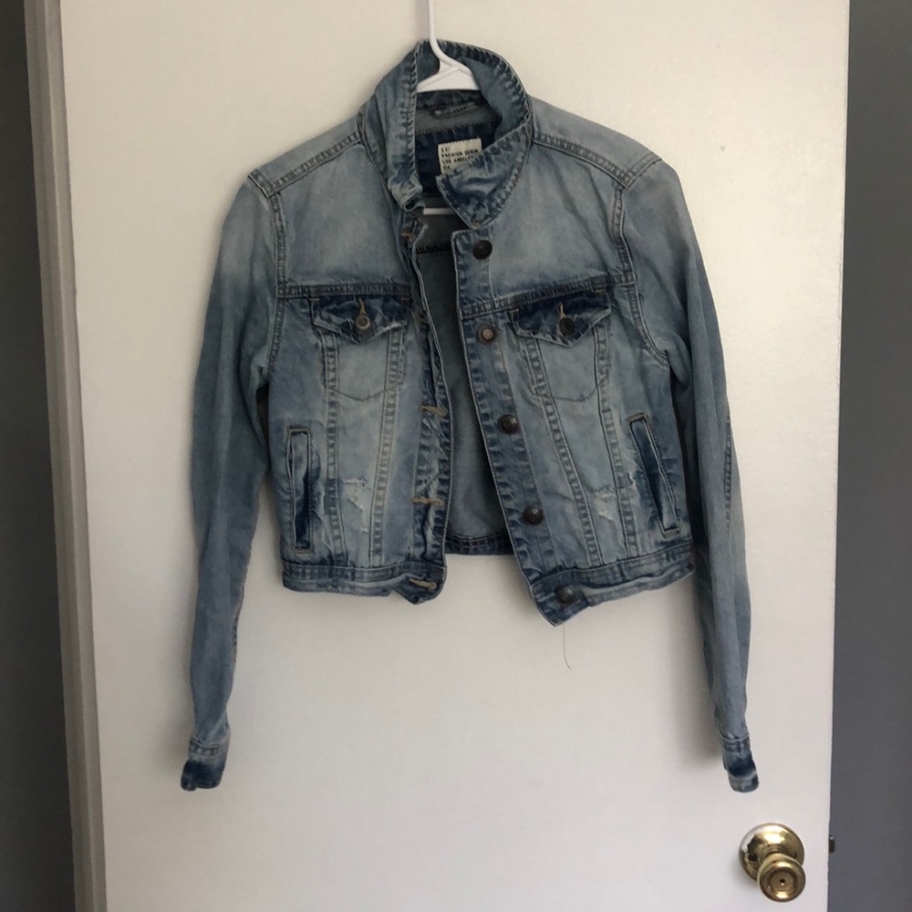 Cropped Denim Jacket